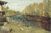 Stanislav Zhukovsky Autumn oil painting reproduction